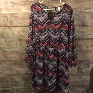Long sleeve summer dress
